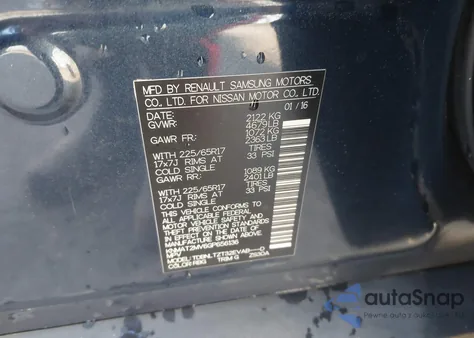 2016 Nissan Rogue Sv from USA, damaged, VIN KNMAT2MV6GP656136